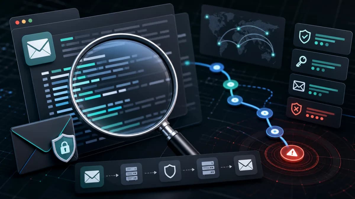 How to Read Email Headers: Trace Sender, Route, SPF, DKIM, and DMARC