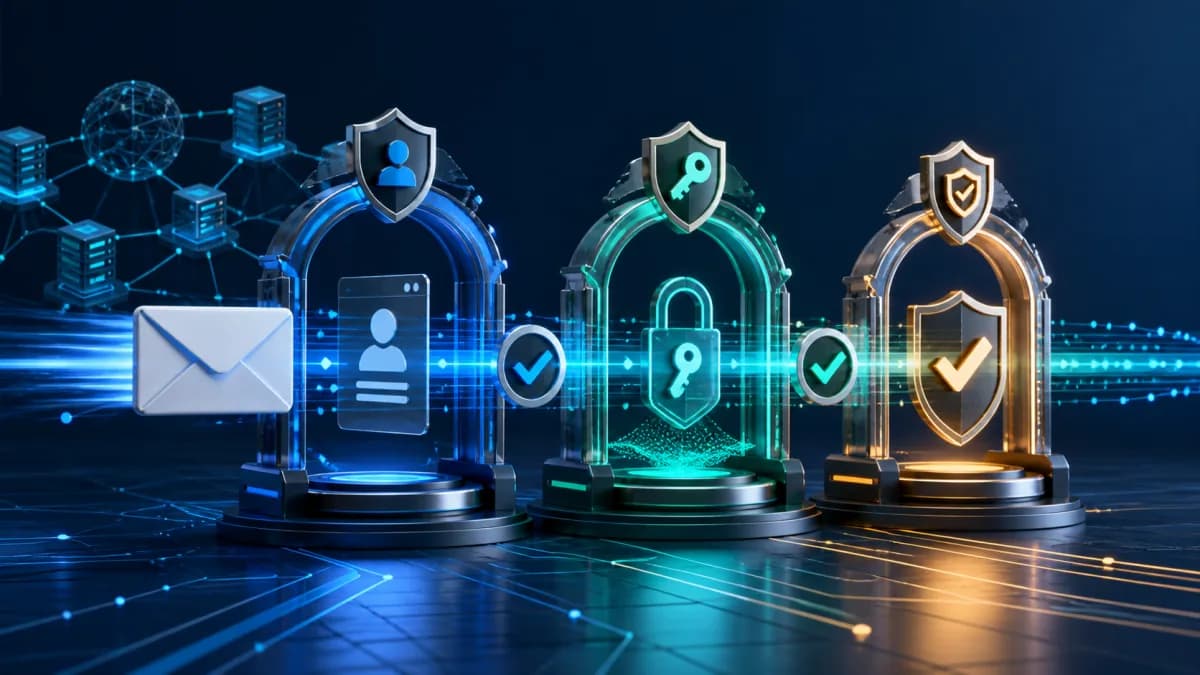 SPF、DKIM、DMARC 是什么:邮件认证基础指南
